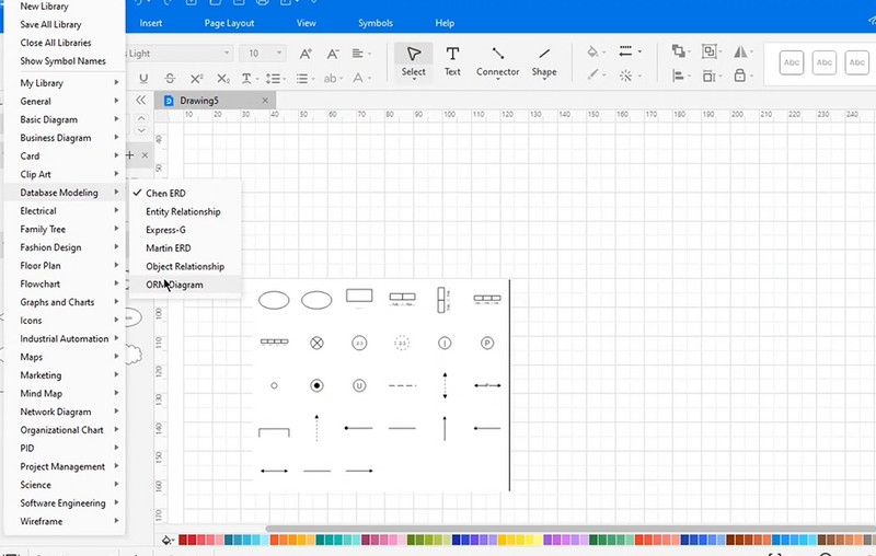 Main Editing Panel