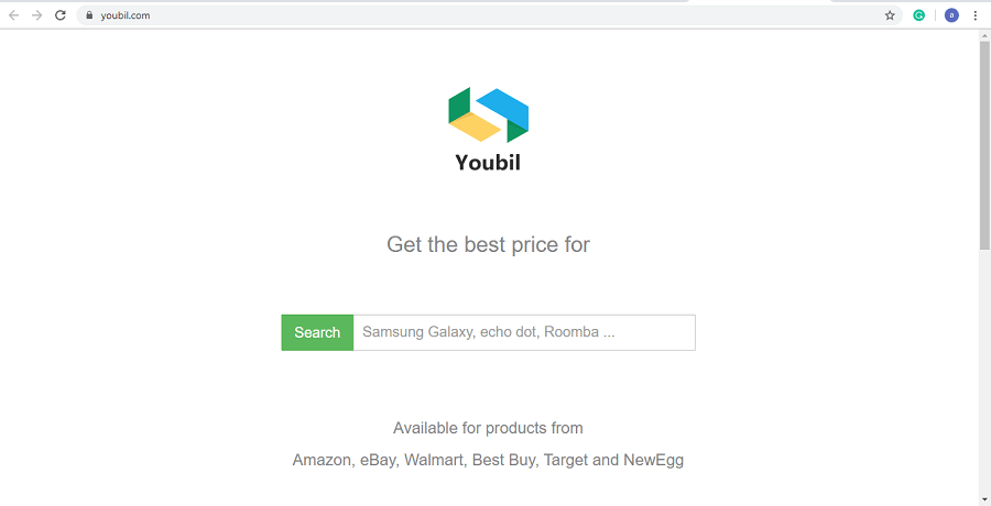 Youbil price comparison site